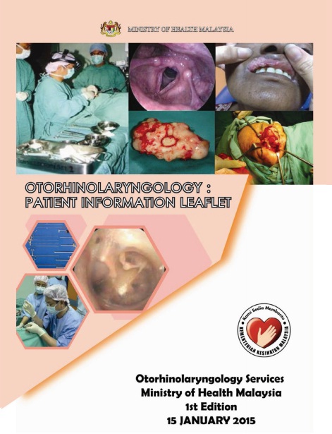 Otorhinolaryngology Patient Leaflet