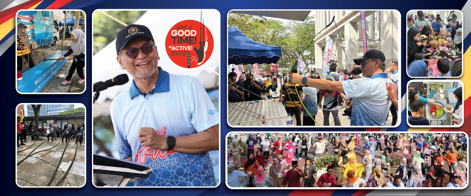 Sambutan World Physical Activity Day (WoPAD) bersempena Inisiatif Car Free Day Putrajaya