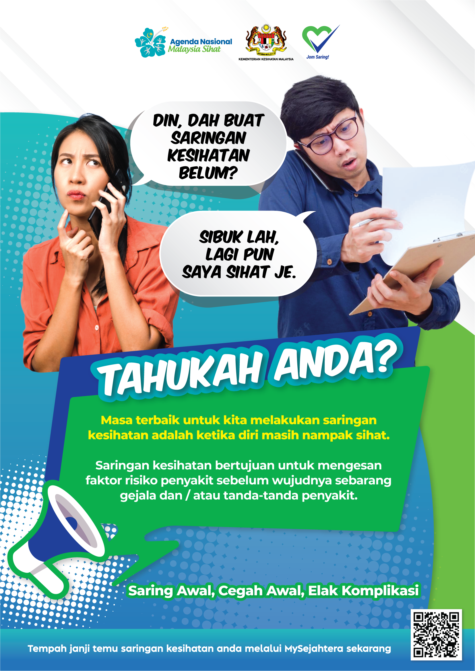 Saringan Kesihatan (NHSI)