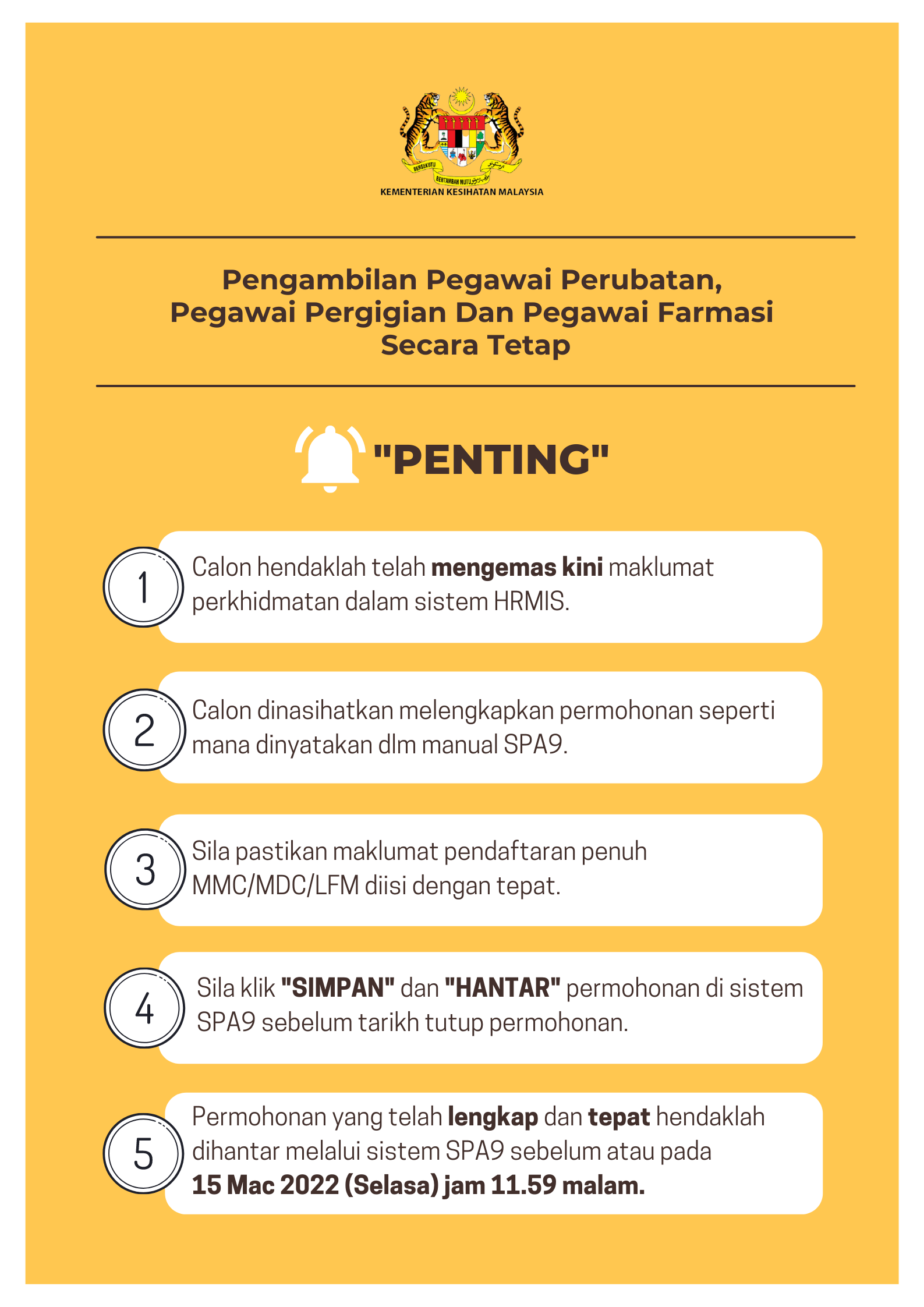 Senarai Pos Basik Kkm 2018 Sesi Ambilan September